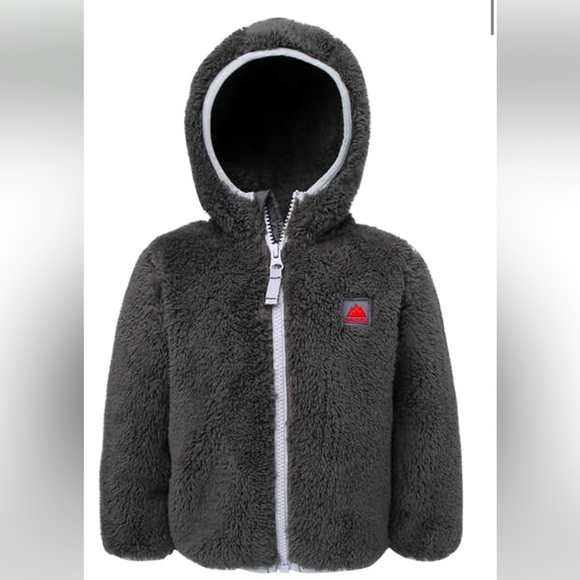 Kids Baby Boy Jacket Snozu Infant 2-piece Sz 18 Months 24 Months Fleece Set Gray - Picture 3 of 6